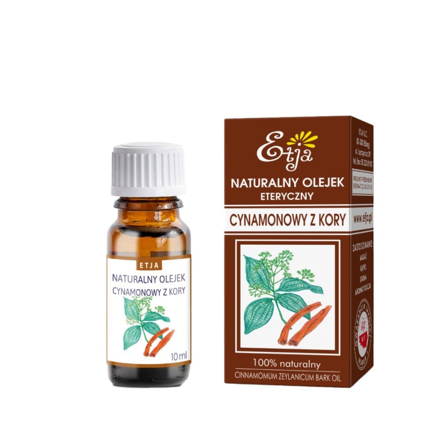 Etja, Olejek Eteryczny Cynamonowy, 10ml