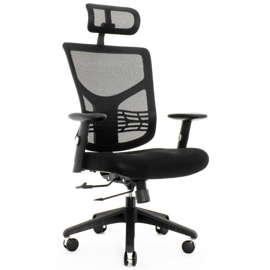 Ergonimiczny Fotel ERGOFLY STAR-E T-01 Black