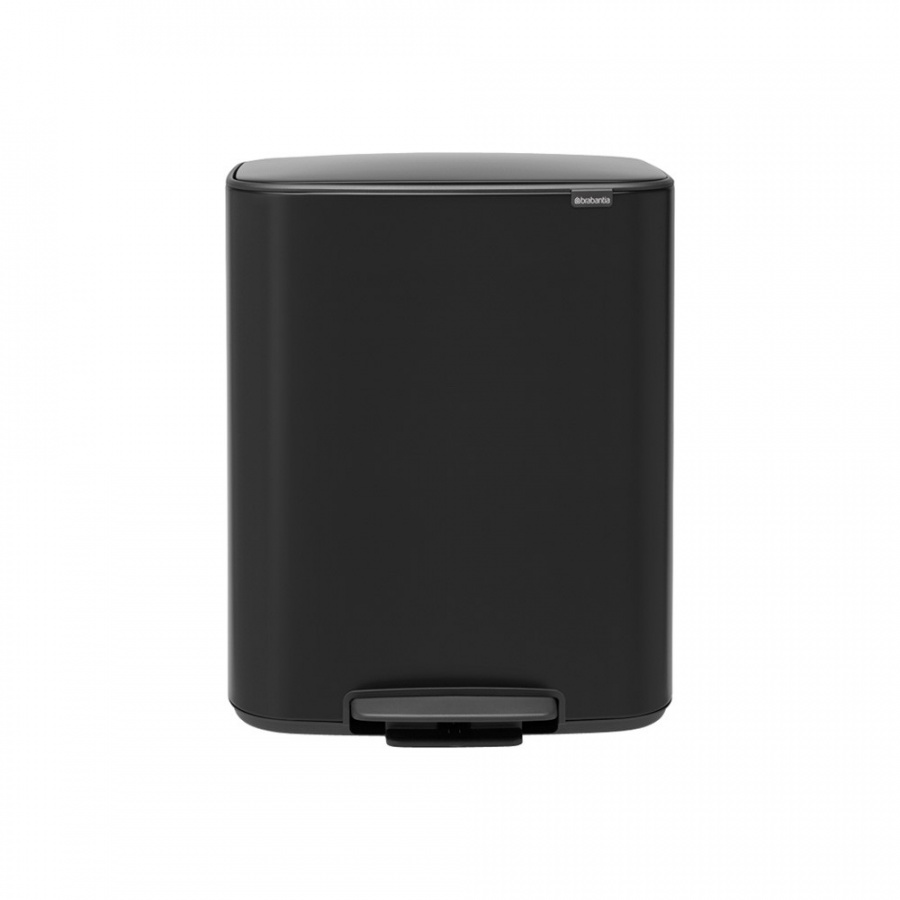 kosz na śmieci pedałowy Bo 60L czarny matowy 211362