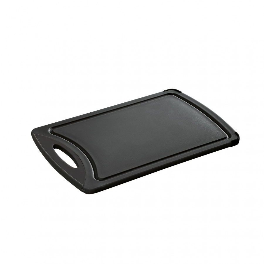 Deska do krojenia, tworzywo sztuczne, 32 x 20 cm, czarna