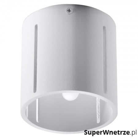 Lampa natynkowa Inez biała