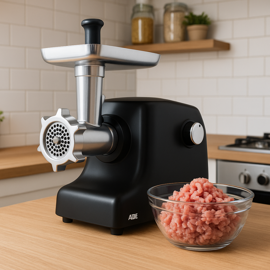 Elektryczna maszynka do mięsa 37x18x31,5 cm ADE czarna