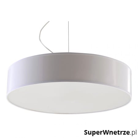 Lampa wisząca Sollux Lighting Arena biała