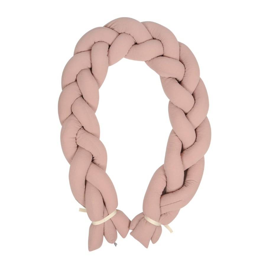 Ochraniacz do łóżeczka WARKOCZ MUSLIN .dł. 200