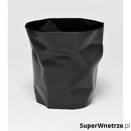 Kosz na śmieci D2 "Papier" czarny