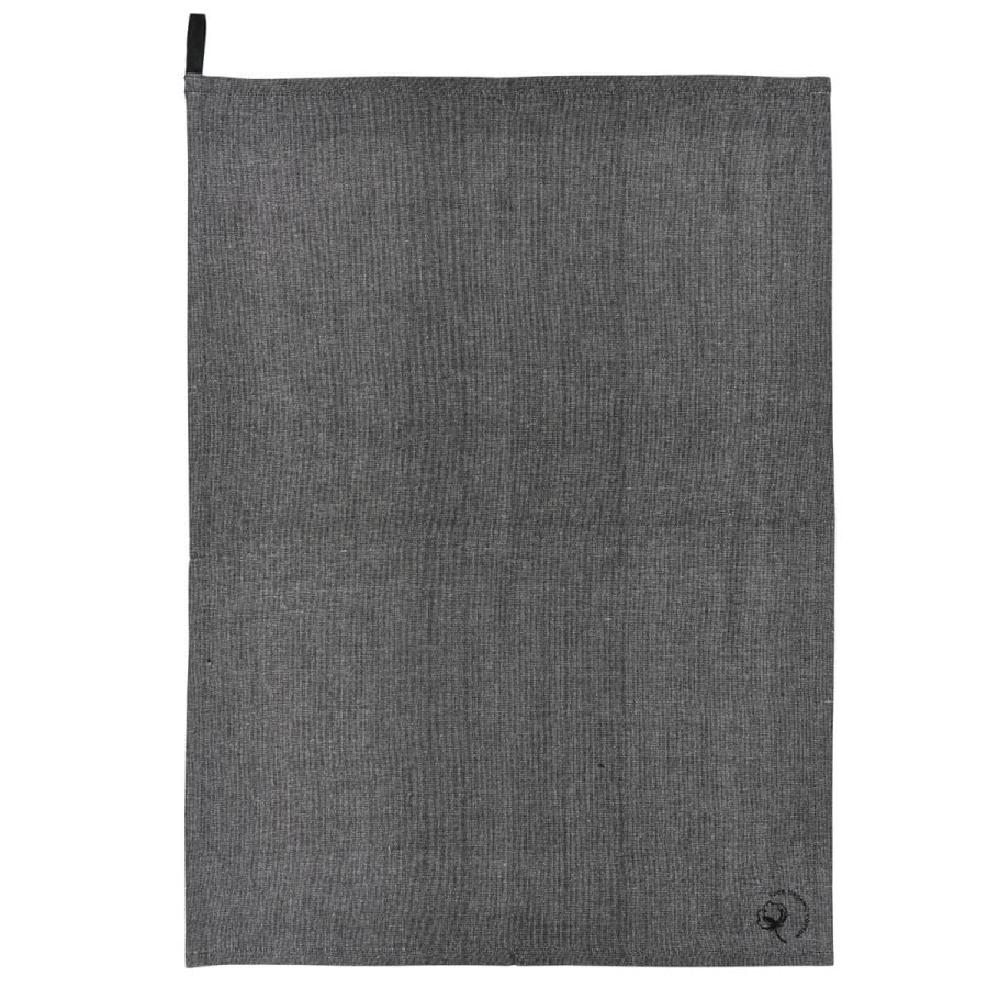Ścierka kuchenna 50 x 70 cm Chambray Organic black 12072