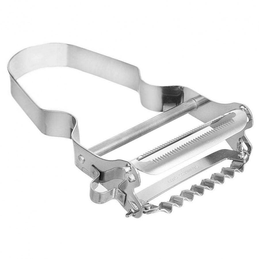 Obieraczka kuchenna, podwójna, z wzorem