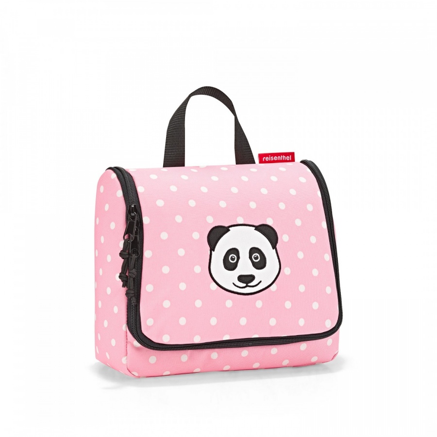 Kosmetyczka toiletbag kids panda dots pink