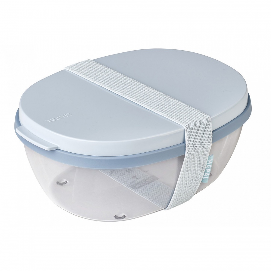 Saladbox ellipse nordic blue new 107640515700
