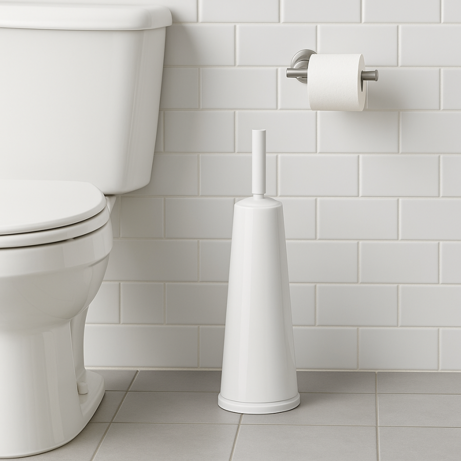 Szczotka do WC Classic Brabantia biała wolnostojąca
