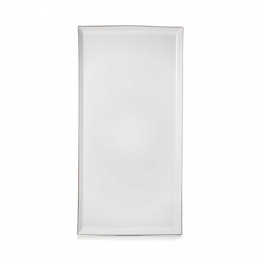 Equinoxe półmisek 55,5x28 cm biały