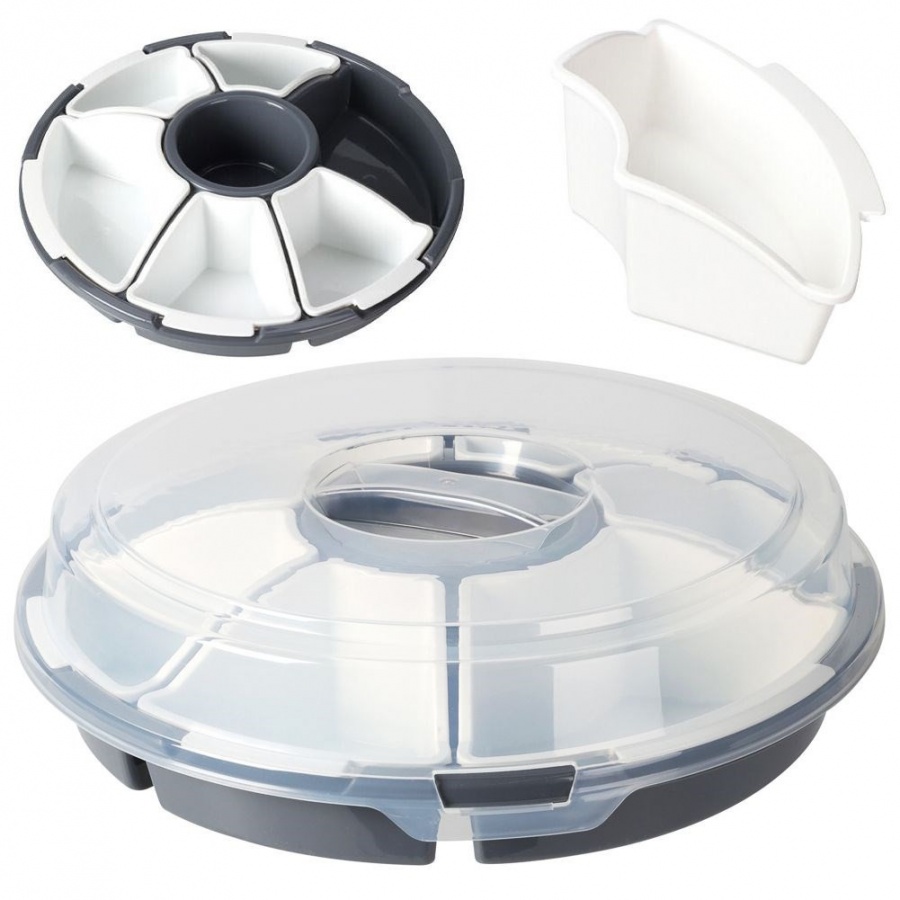 Talerz do serwowania z pokrywą 33 cm