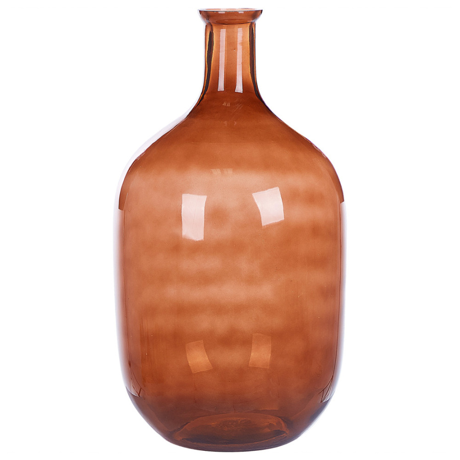 Wazon dekoracyjny dalchini szkło 51 cm złoty brąz