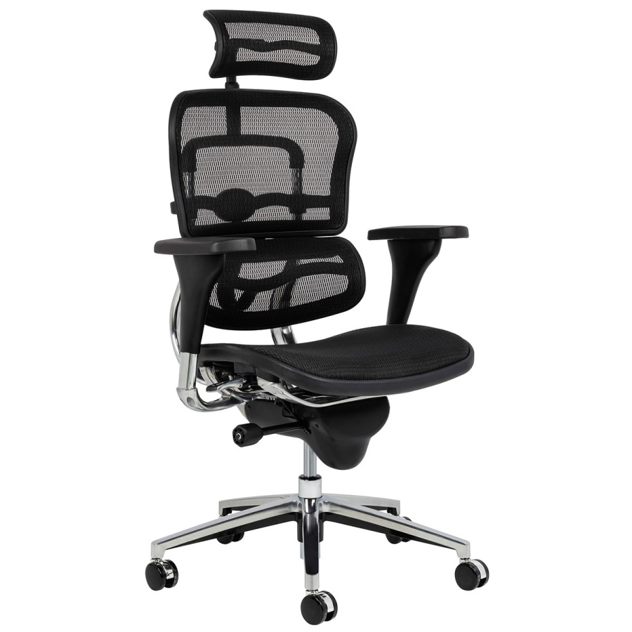 Fotel biurowy ergo czarny