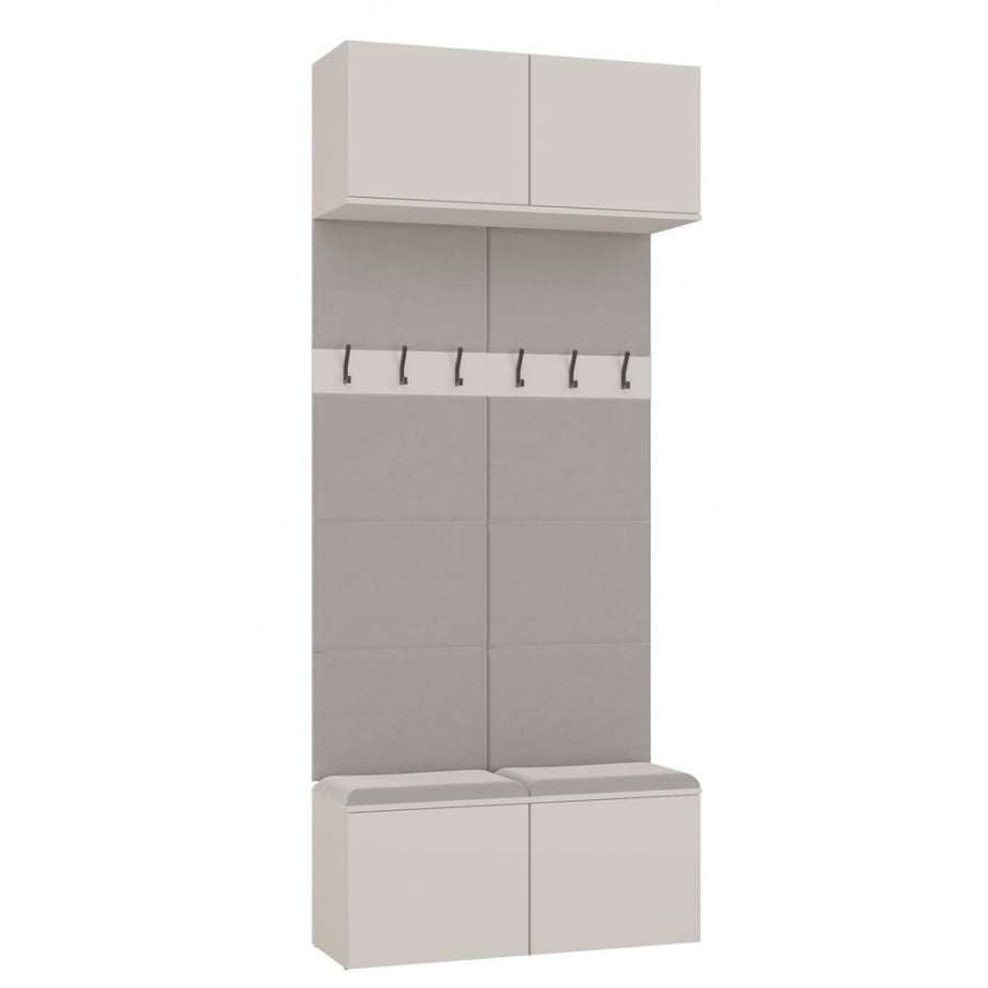 Garderoba Podwójny Wieszak HAGA II 2W KASZMIR BEŻ