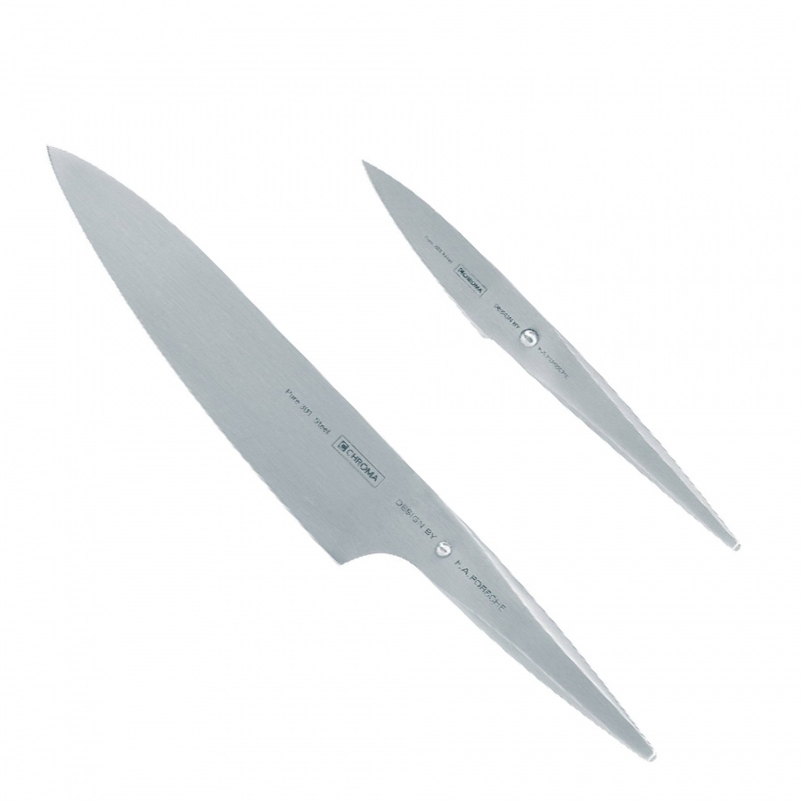 Zestaw 2 noży Chroma Type 301