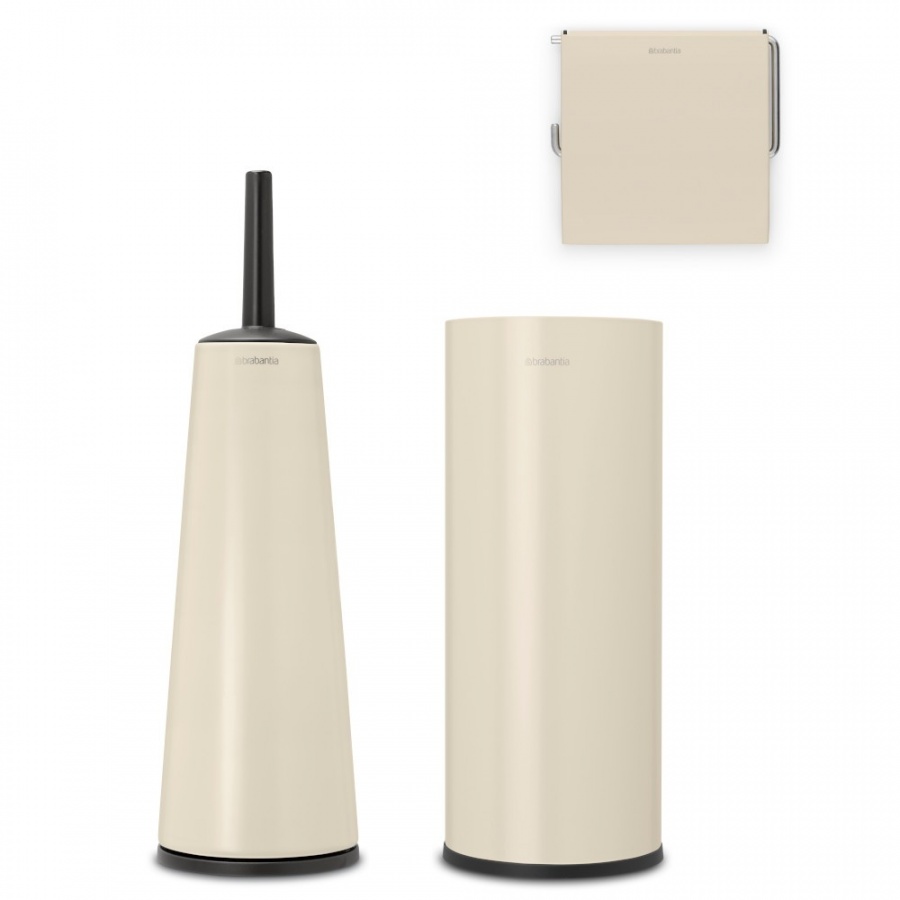 Brabantia 280641 - renew - zestaw akcesoriów toaletowych - soft beige