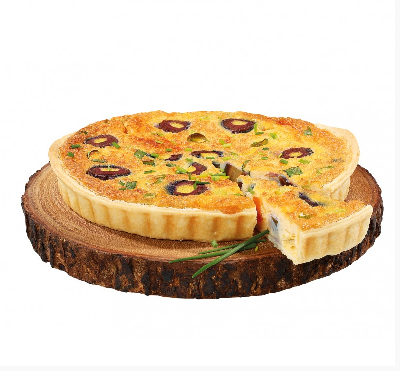 deska do serwowania, plaster drewna akacji, śred. 23 x 2 cm