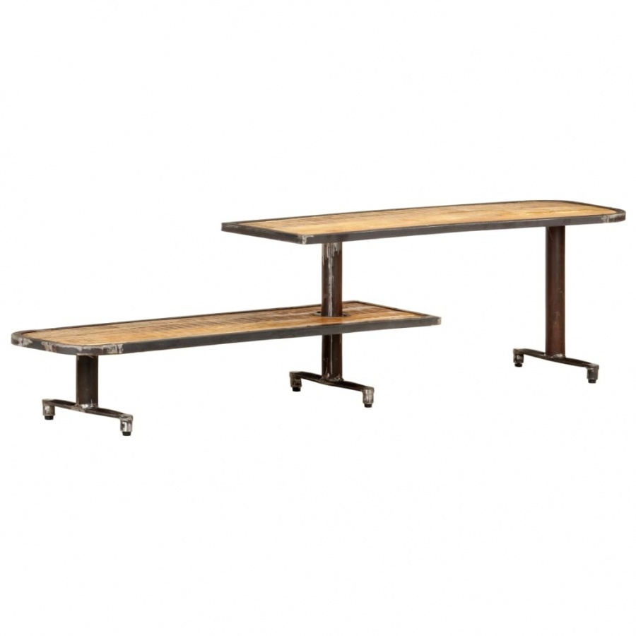 Szafka pod telewizor, 160x30x40 cm, lite drewno mango