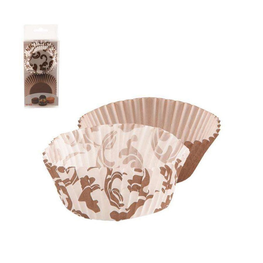 Papilotki cukiernicze do muffinek, foremka na babeczki, śr. 6,5 cm, 60 sztuk