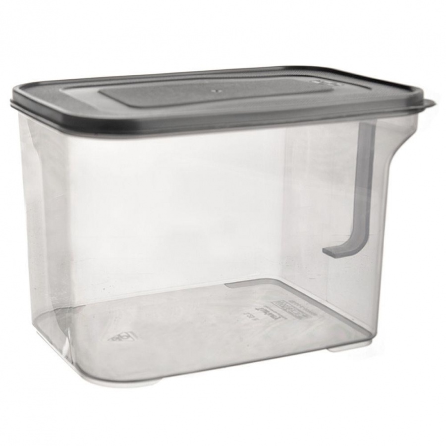 Pojemnik na produkty sypkie do przechowywania z pokrywką uchwytem zamykany do żywności 1,7 l