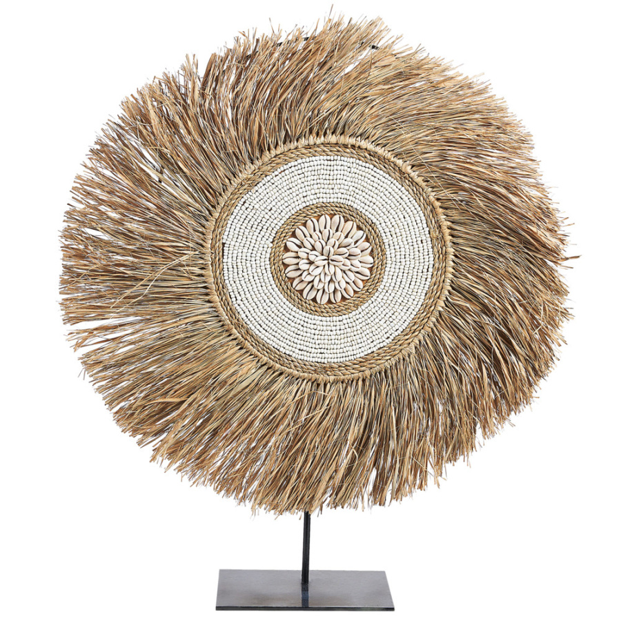 Figurka dekoracyjna aceh naturalny