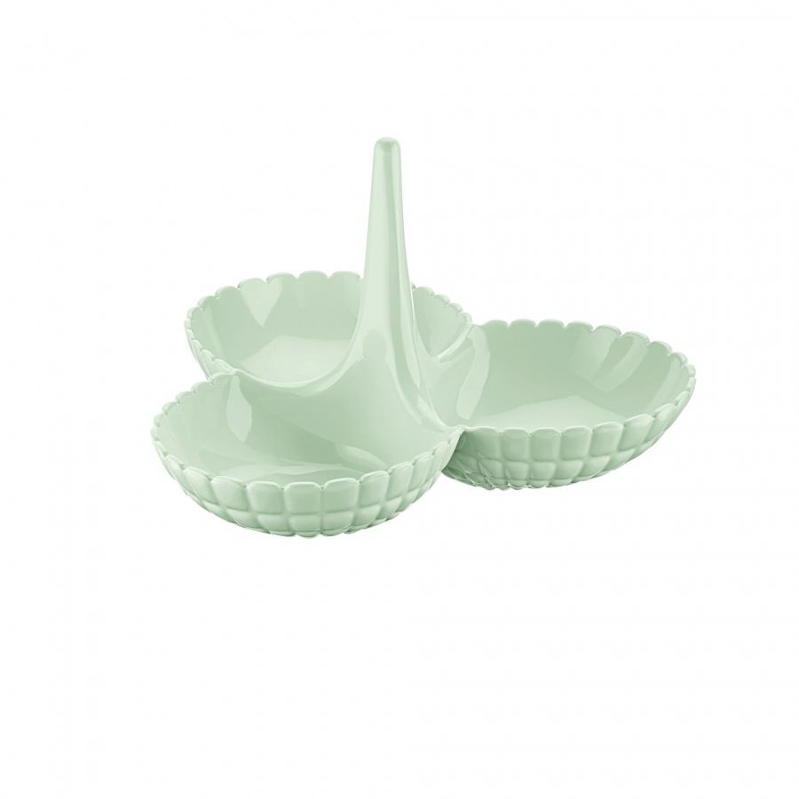 Potrójna miseczka na przekąski, pistacjowa