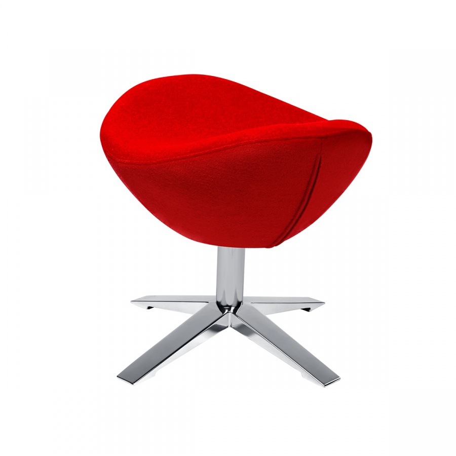 Podnóżek 40x55cm King Home Egg czerwony