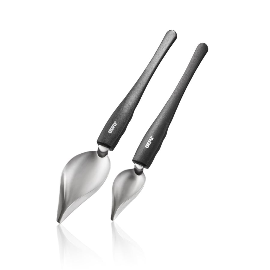 Zestaw 2 łyżek do dekorowania kulinariów