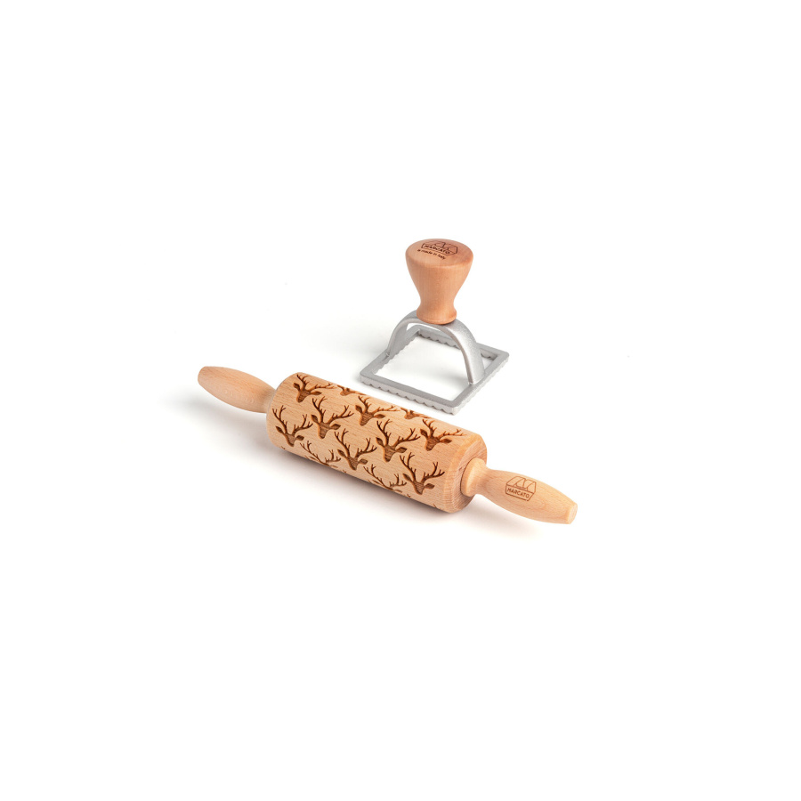 Zestaw świąteczny do ciasteczek - yellow