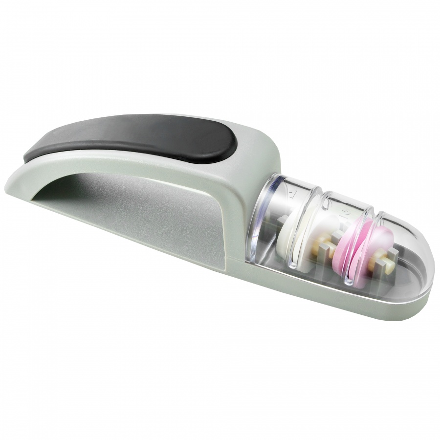 Ostrzałka wodna 440 MinoSharp PLUS ceramiczna szaro-czarna