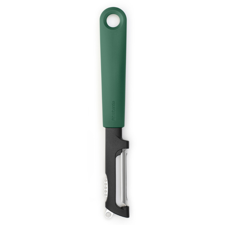Brabantia 230844 - tasty+ - obrotowa obieraczka plus zester - fir green