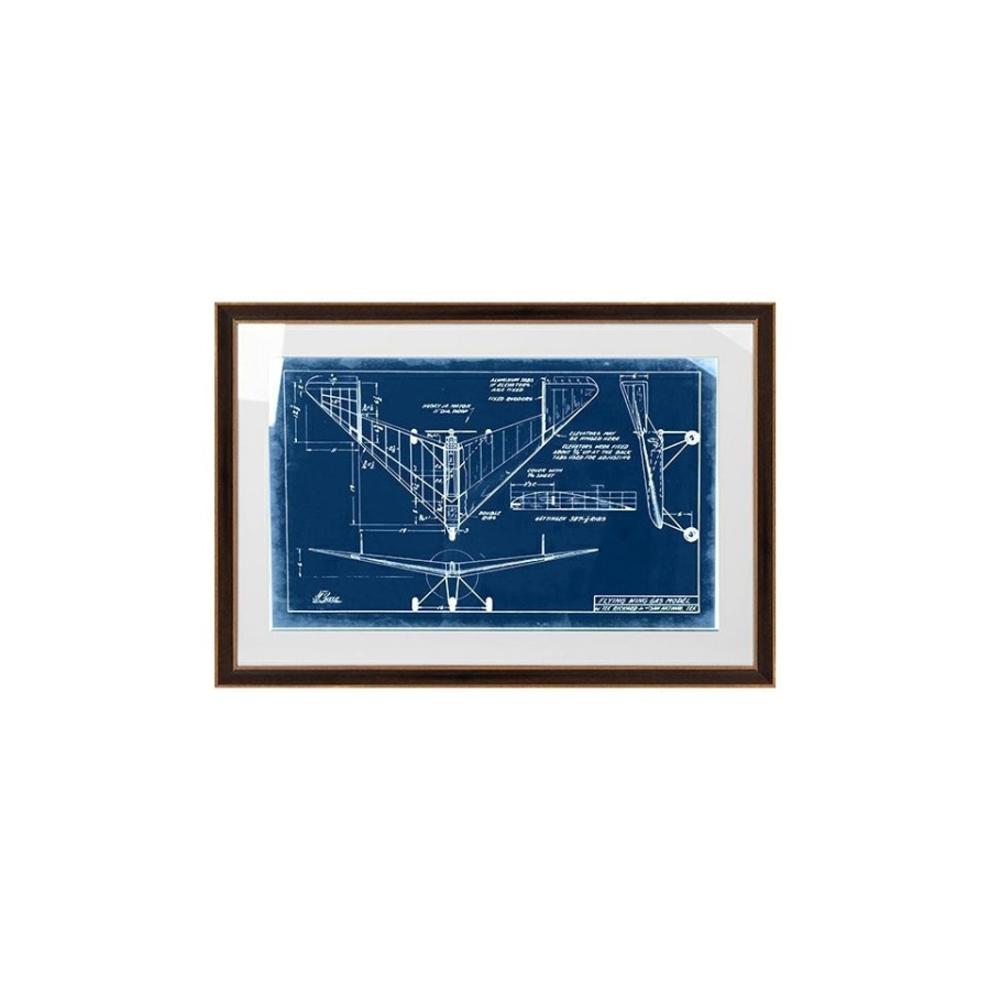 Obraz mechanical moth 90x62 cm