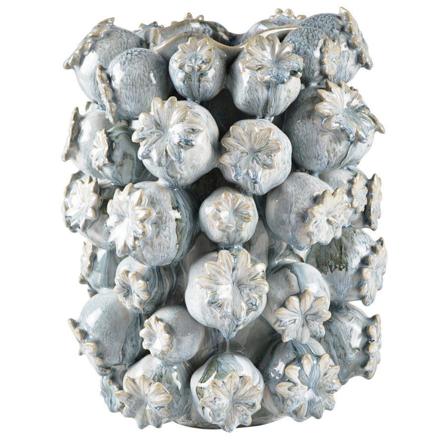 Wazon donica elha wys. 32 cm ballad blue 11292