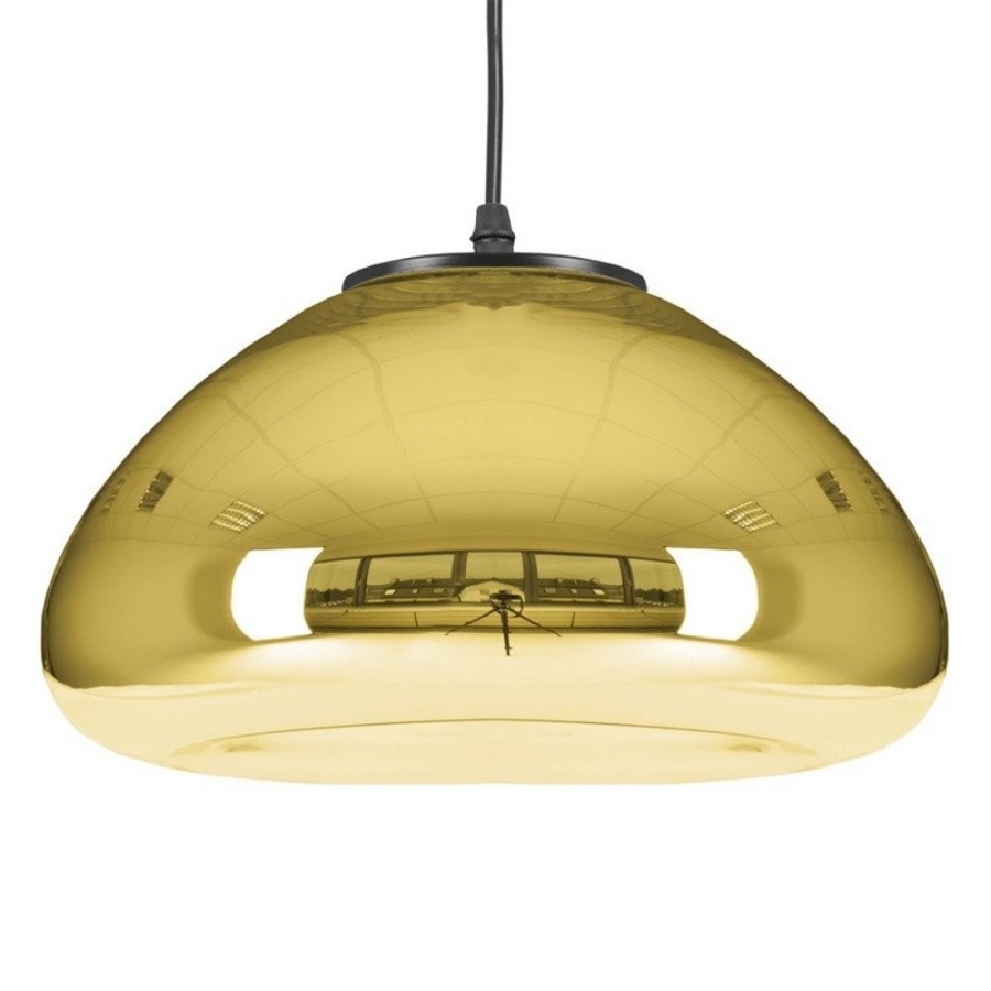 Lampa wisząca victory glow m złota 30 cm