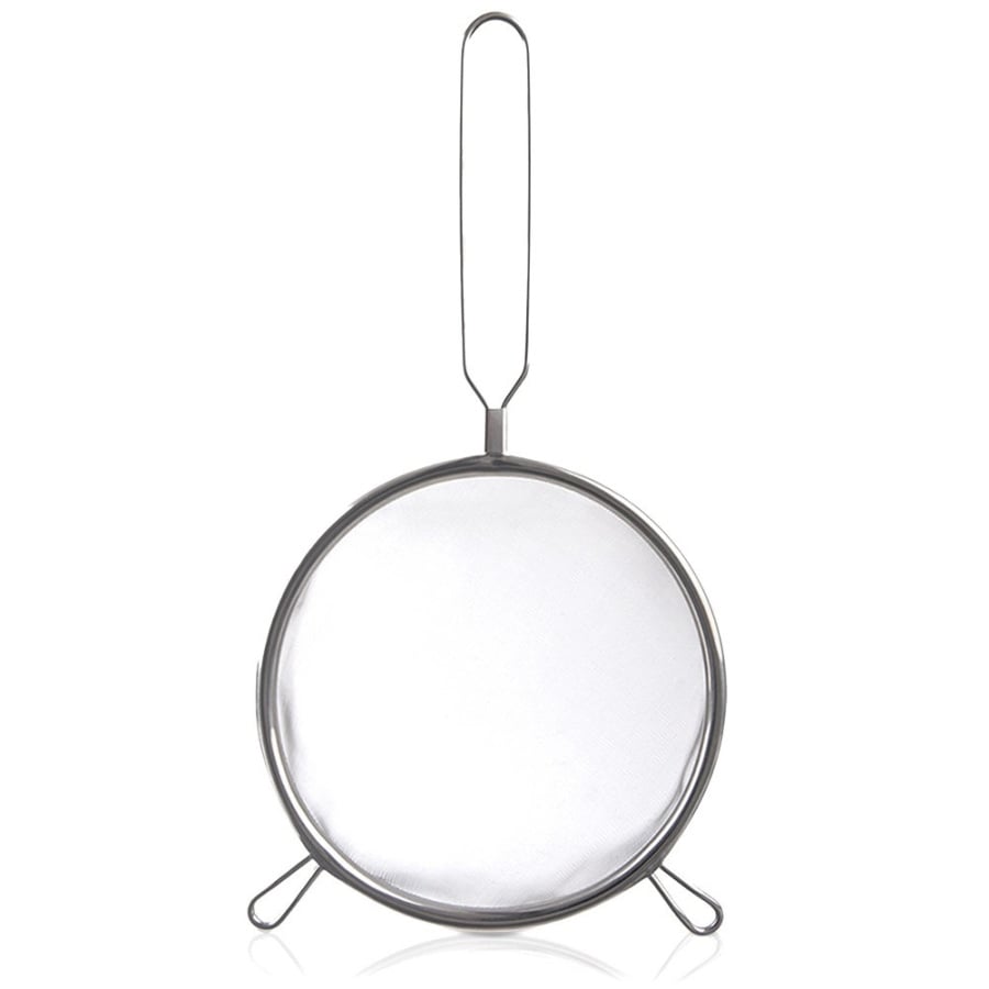 Sitko kuchenne stalowe z uchwytem 16 cm