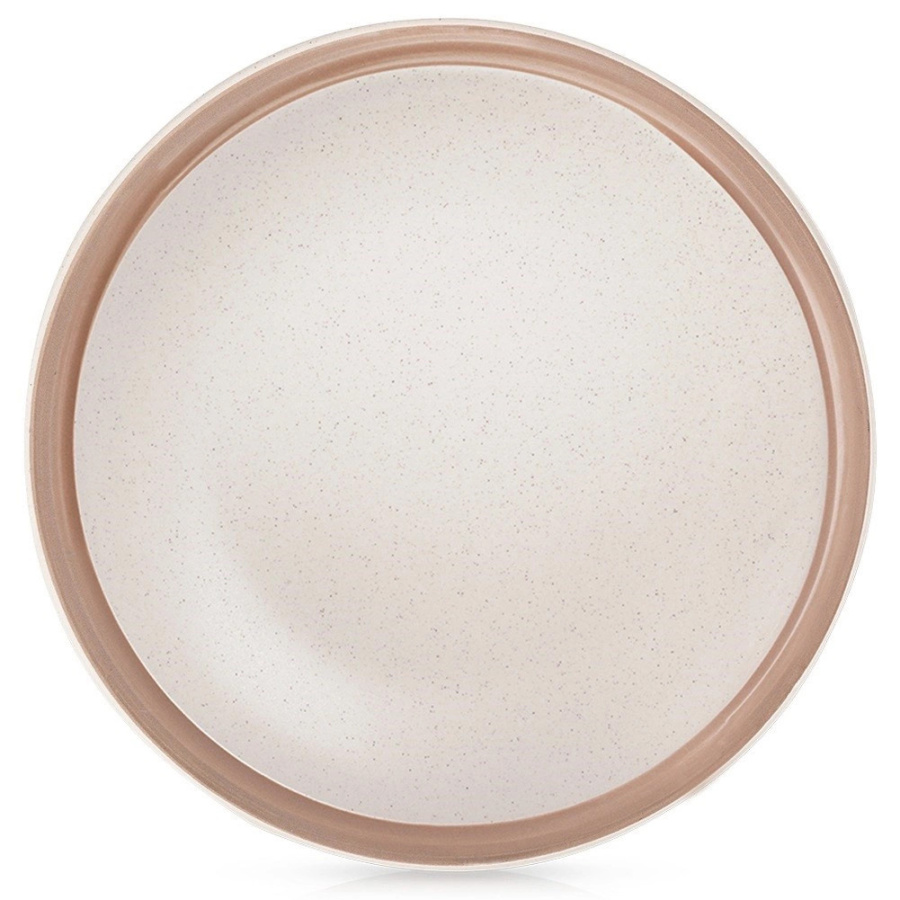 Talerz deserowy ceramiczny beżowy arthena beige 20,5 cm