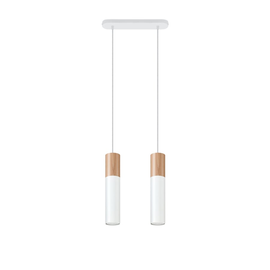 Lampa wisząca PABLO 2 biała