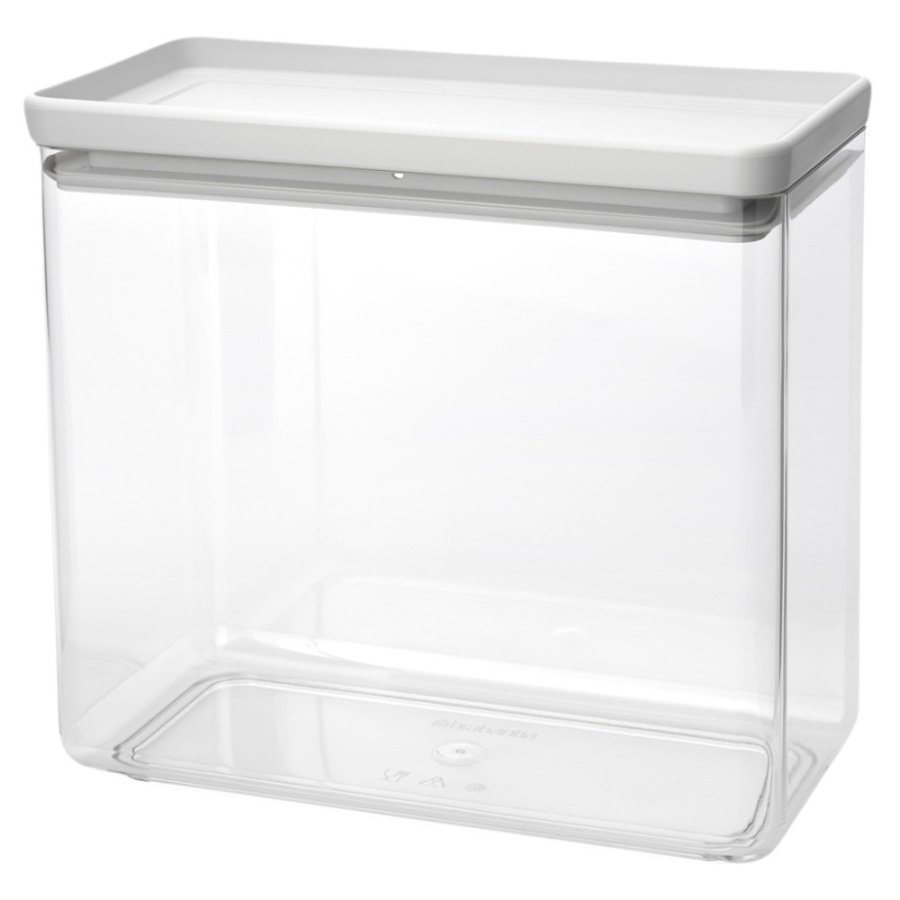 Brabantia 230622 - tasty+ - prostokątny pojemnik kuchenny - 3,5 l - light grey