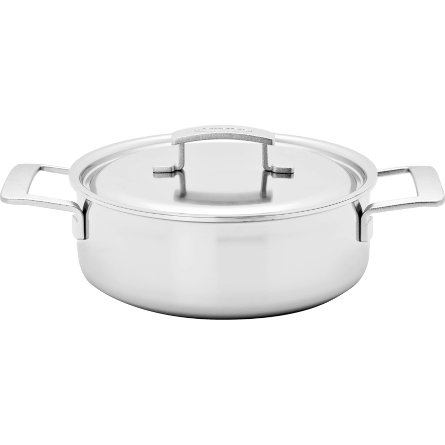 Demeyere industry 5 patelnia głęboka 2h z pokrywką 24 cm