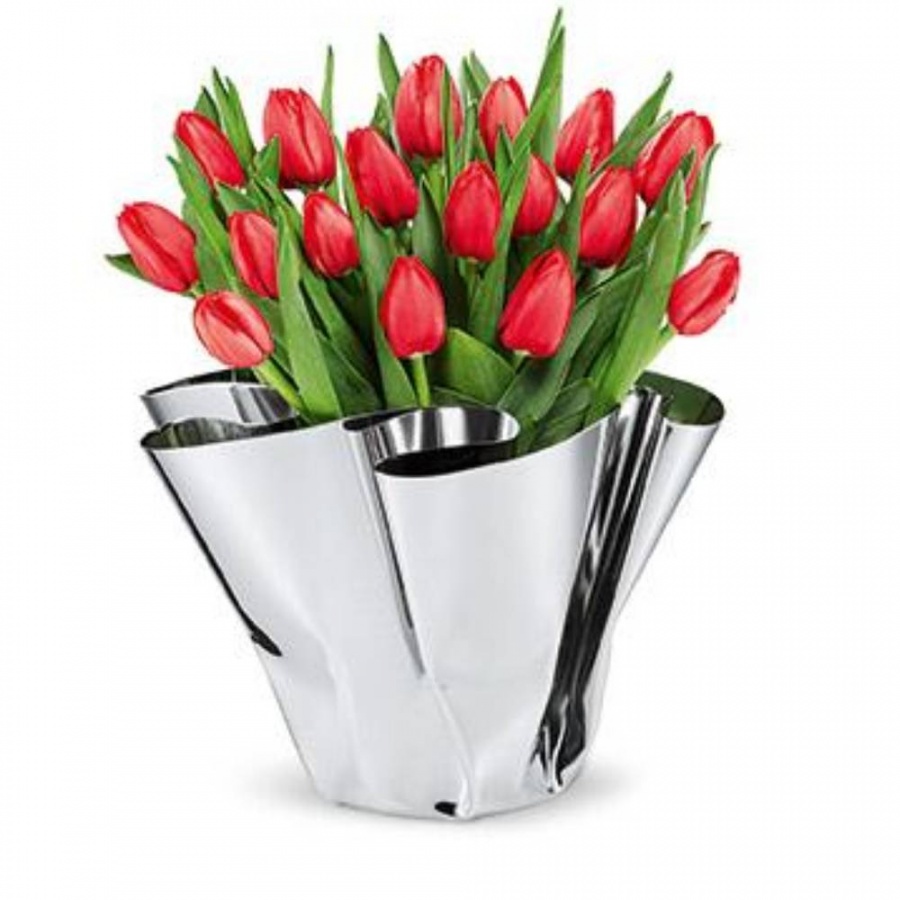 Wazon stal nierdzewna polerowana Margeaux