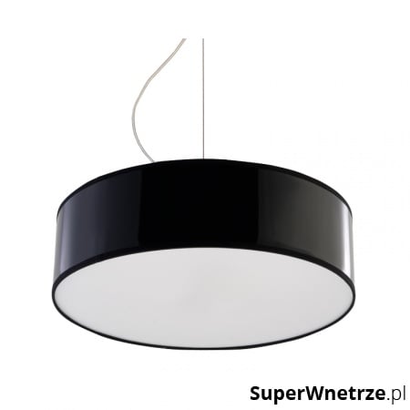 Lampa wisząca Sollux Lighting Arena czarna