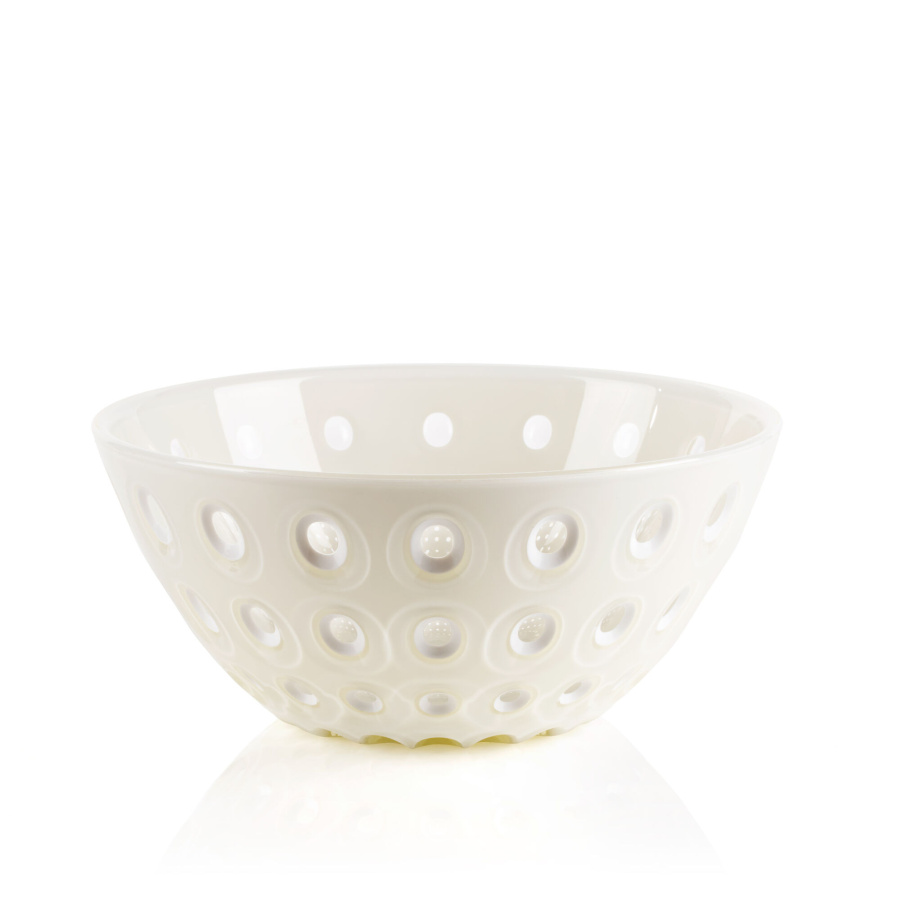 Misia 25 cm - perłowy/biały