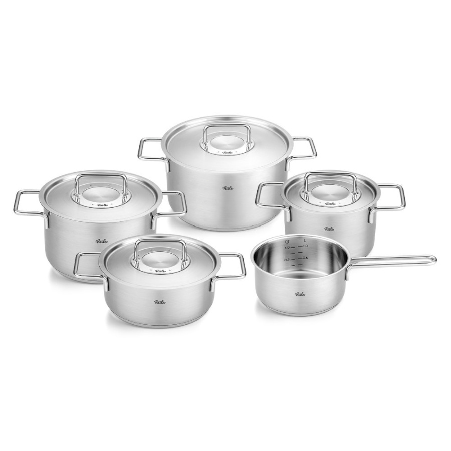 Fissler - pure collection® - zestaw garnków z rondlem - 5 el.