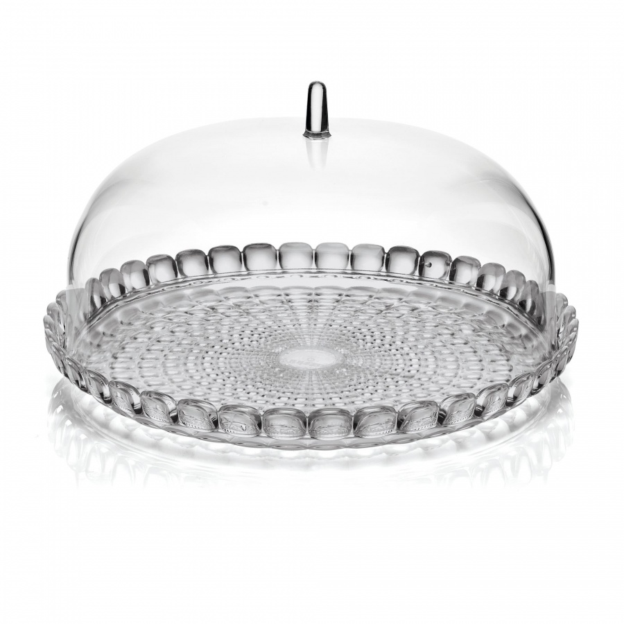 Patera na ciasto średnica 30 cm, szara