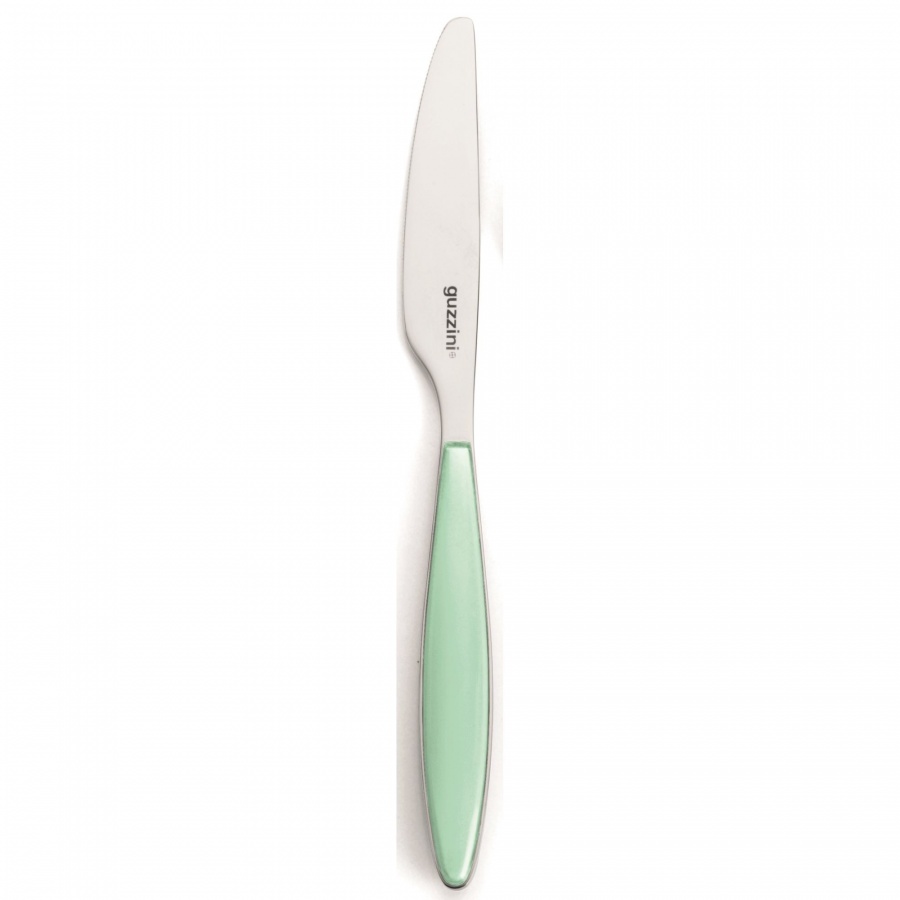 Nóż stołowy, akwamaryna