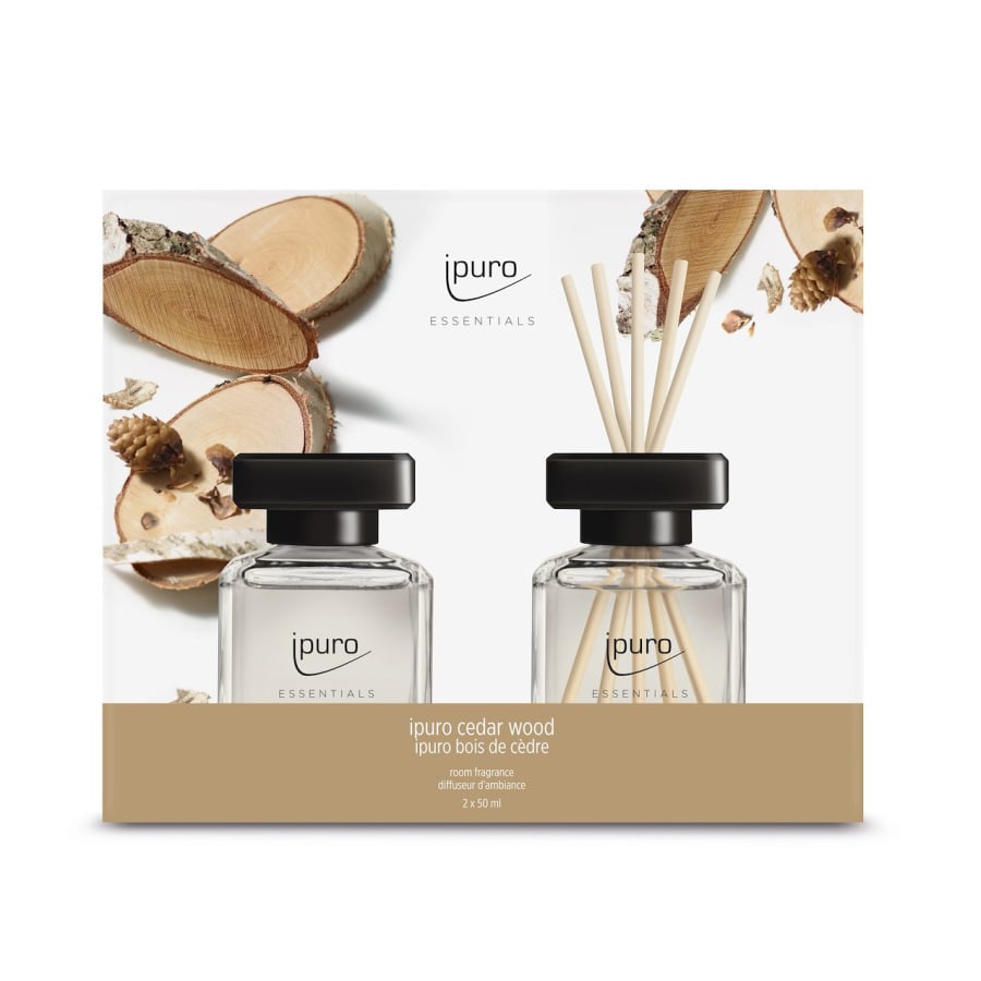 Zestaw 2 x 50 ml, CEDAR WOOD, ipuro Essentials