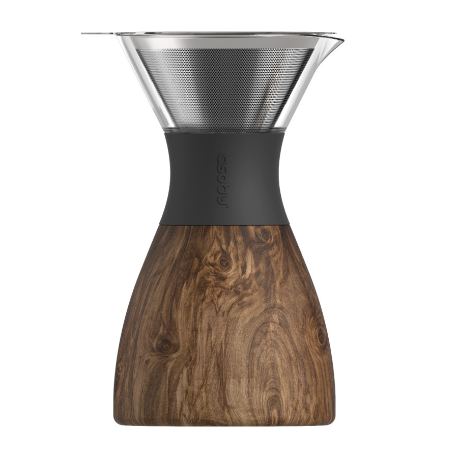 Asobu zaparzacz do kawy pour over wood, 1,18l