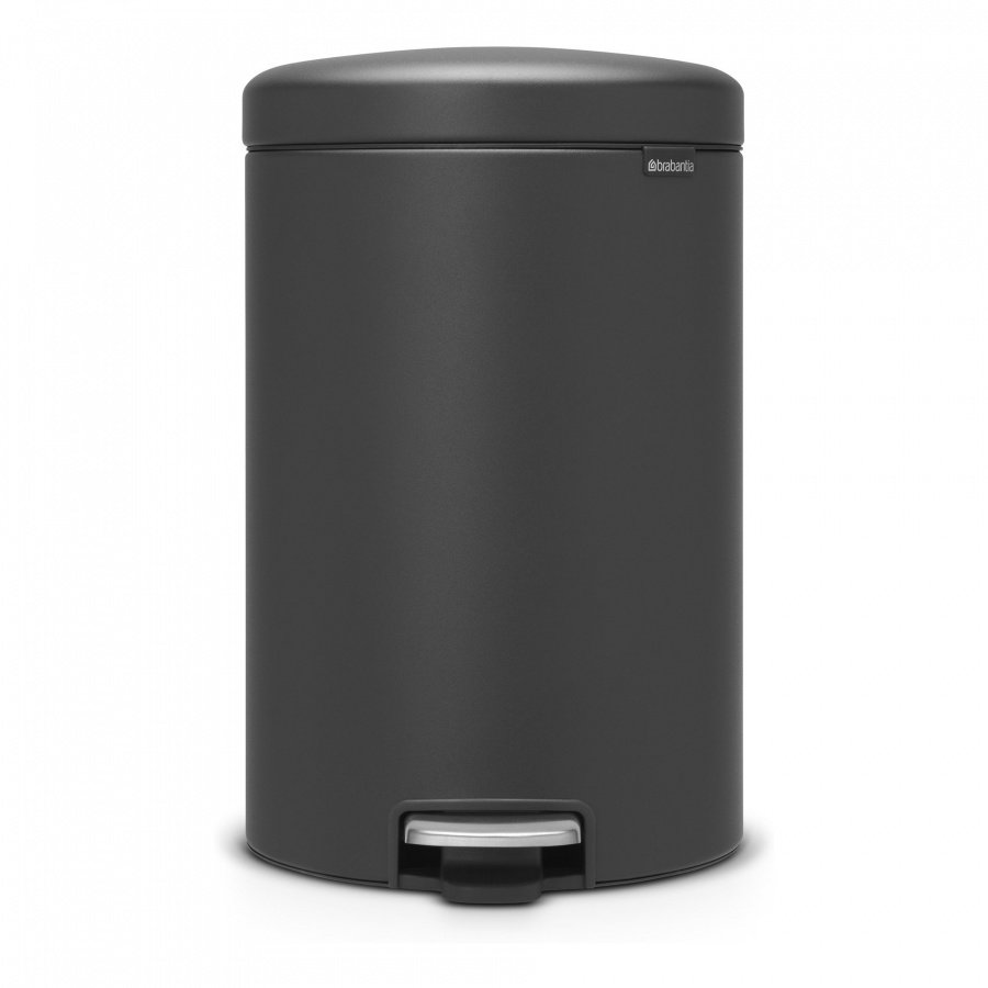 Kosz na śmieci pedałowy NewIcon Brabantia 20l ciemnoszary