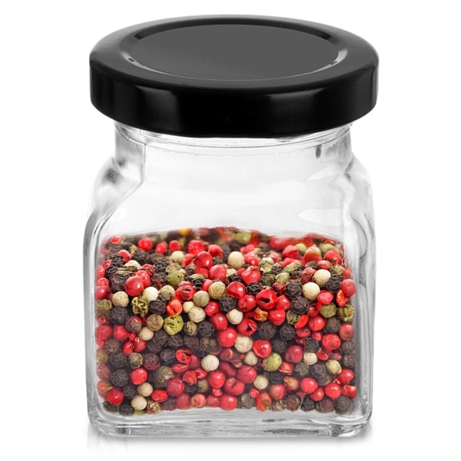 Pojemnik na przyprawy szklany 120 ml